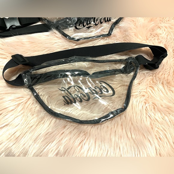 Clear Coca-Cola Fanny Packs - Pack of 3 - Picture 3 of 3
